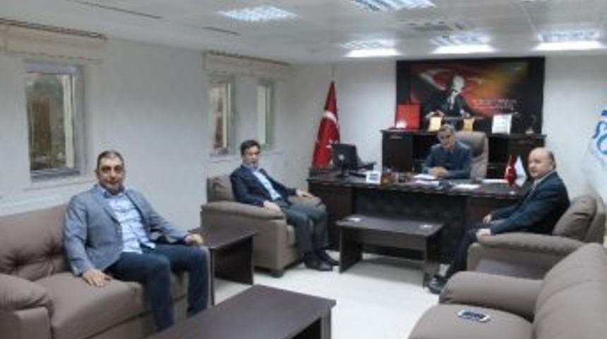 Ak Parti Kırklareli Milletvekili G&uuml;rşan&rsquo;dan Sgk İl M&uuml;d&uuml;r&uuml; Halcı&rsquo;ya Ziyaret