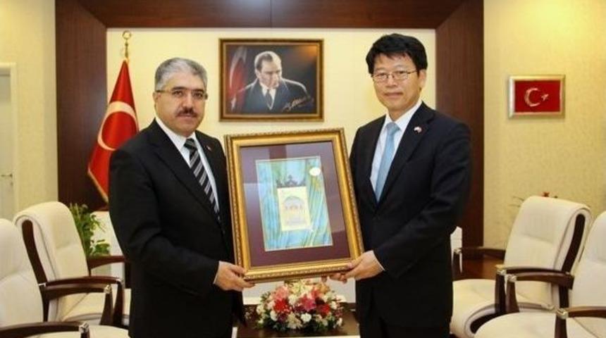 Kore Ankara B&uuml;y&uuml;kel&ccedil;isi Lee Sangkyu Bartın&rsquo;da