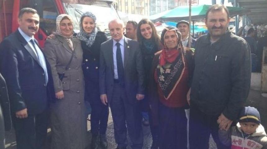 Develi Belediye Başkan Adayı Cabbar, Esnafı Ziyaret Etti