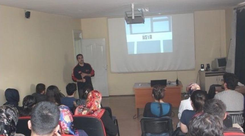 Gamek'ten Kursiyerlere Deprem Eğitimi