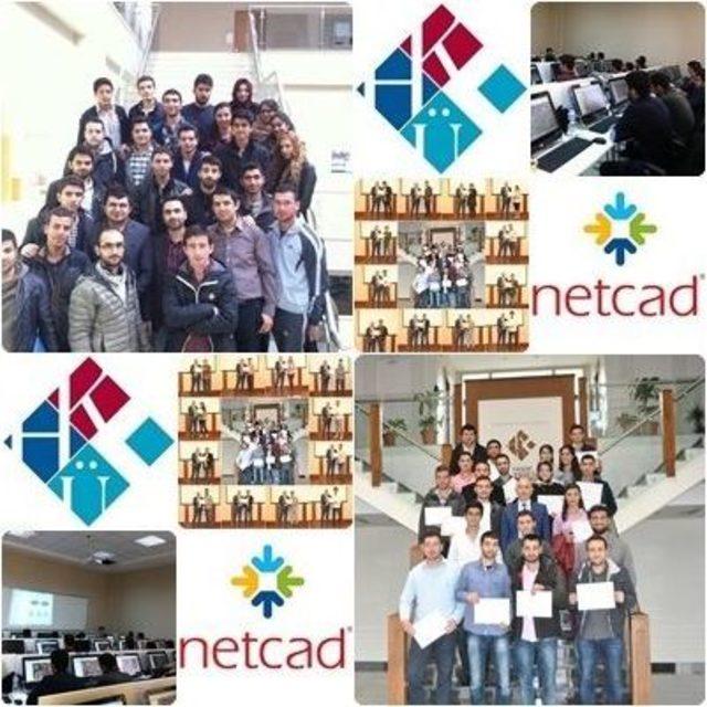 Hkü Öğrencilerine Netcad Eğitim Sertifikası Verildi