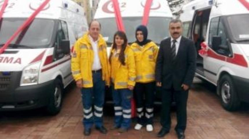 Hisarcık Devlet Hastanesi'ne Yeni Ambulans