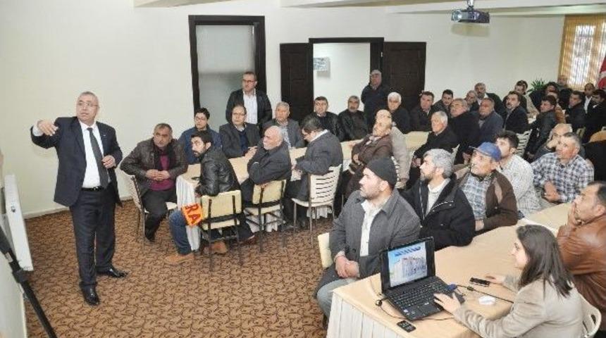 Aksaray&rsquo;da Ticaret Borsası Tarım Ticaret Merkezi Tanıtıldı