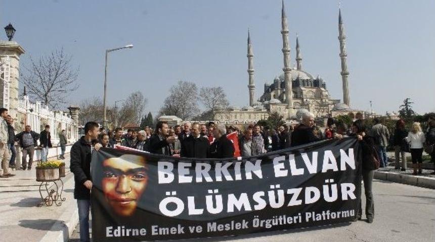 Edirne'de Berkin Elvan Eylemleri