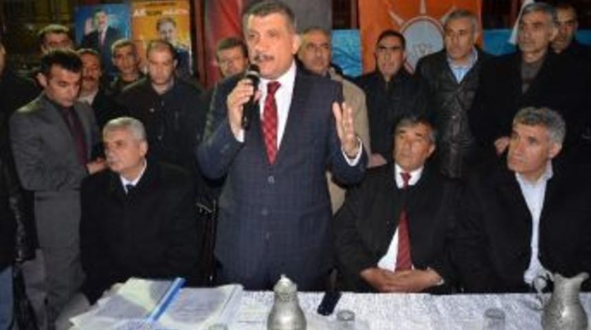 G&uuml;rkan, 3 Mahallede Se&ccedil;im &Ccedil;alışması Yaptı
