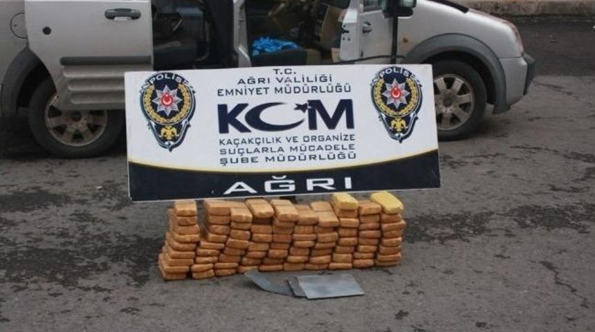 Ağrı&rsquo;da Uyuşturucu Operasyonu