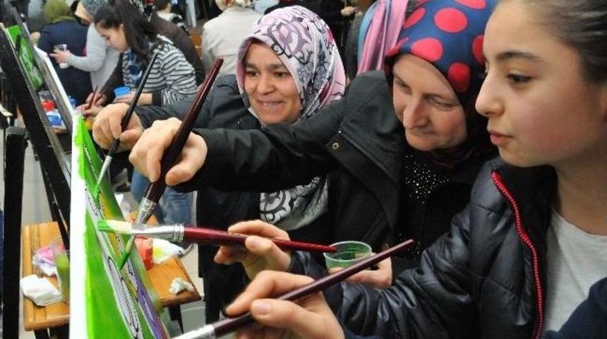 "birlikte Resim Yapıyoruz" Etkinliği