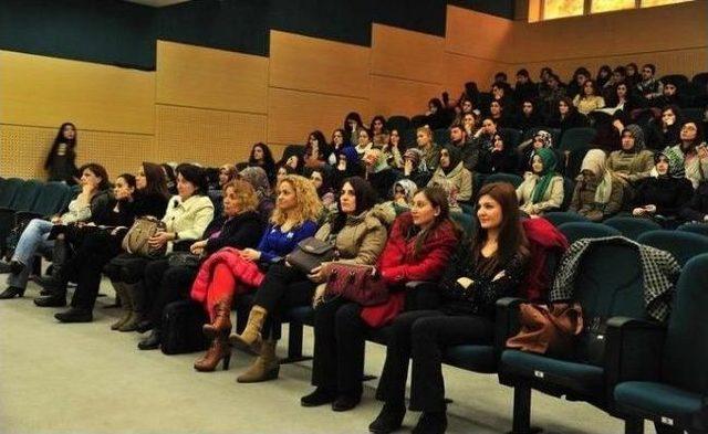 Saü’de ‘kadın Ve Sağlık’ İsimli Konferans Gerçekleştirildi