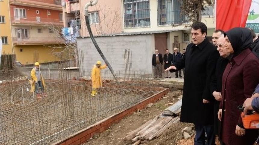 Emek Zekai G&uuml;m&uuml;şdiş Hizmet Binasının Temeli Atıldı