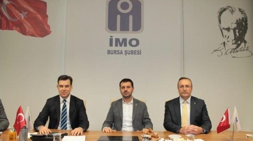 İmo, Nil&uuml;fer Belediye Başkan Adayı Esgin&rsquo;i Ağırladı