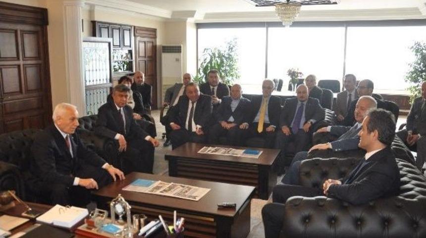 Chp Milletvekilleri Haberal Ve K&ouml;kt&uuml;rk'ten Rekt&ouml;r &Ouml;zer&rsquo;e Ziyaret