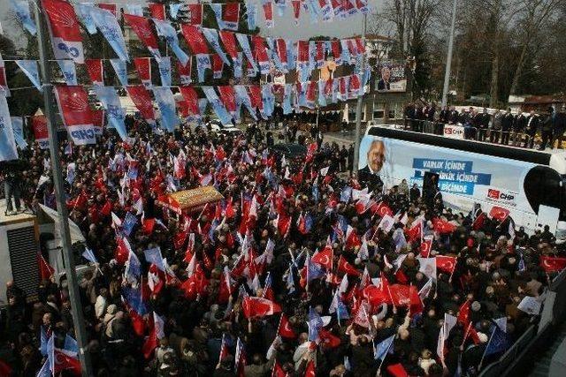 Kemal Kılıçdaroğlu Düzce de 2