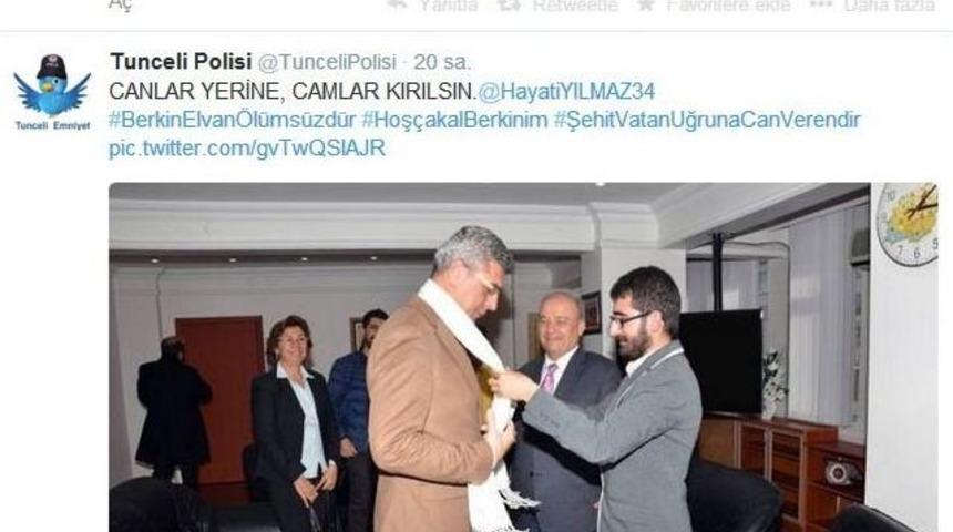 Tunceli Polisinden Berkin Elvan Twiti