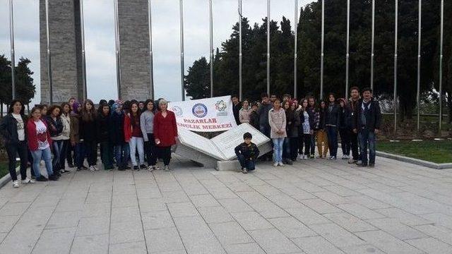 Pazarlar Gençlik Merkezinden Çanakkale Gezisi