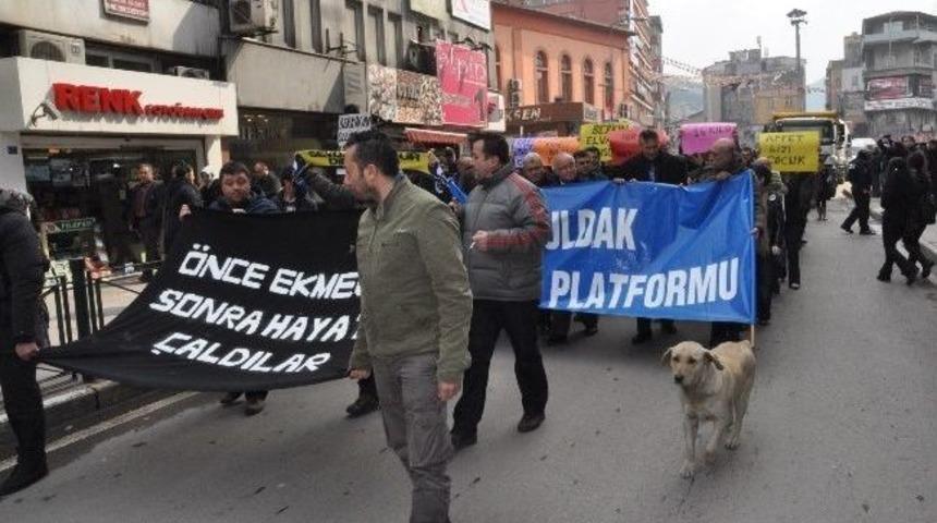 Zonguldak&rsquo;ta Berkin Elvan İ&ccedil;in Y&uuml;r&uuml;d&uuml;ler