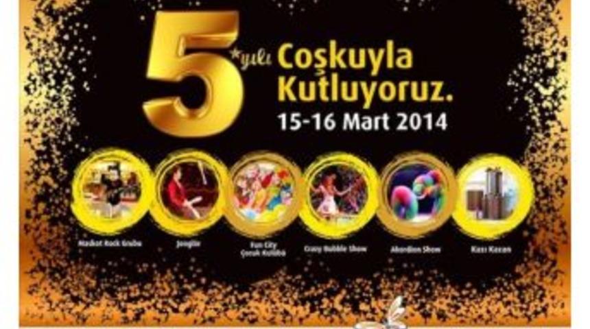 Demirpark Avm 5. Yılını Coşkuyla Kutlamaya Hazırlanıyor