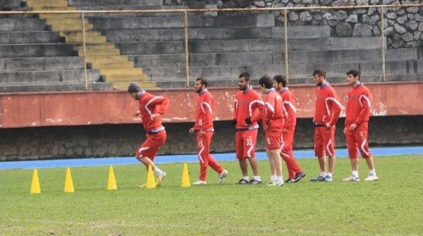 K&ouml;m&uuml;rspor, Yenişehir Belediyespor Ma&ccedil;ı Hazırlıklarını S&uuml;rd&uuml;r&uuml;yor