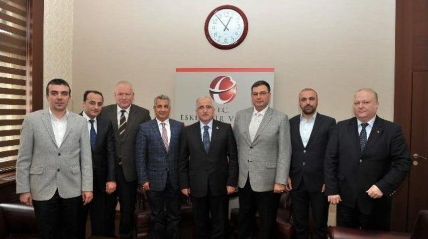 M&uuml;siad'dan Vali Tuna'ya Ziyaret