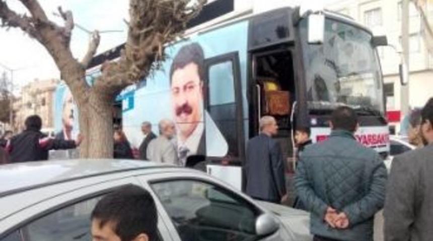 Chp Heyeti Se&ccedil;im &Ccedil;alışmaları İ&ccedil;in Bismil'de