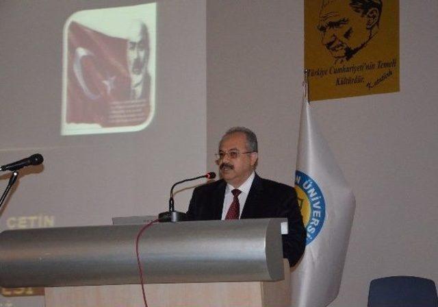 Harran &Uuml;niversitesi nde Mehmet Akif Ersoy&rsquo;u Anma Etkinliği 1