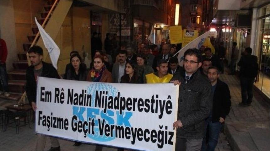 Kesk &Uuml;yeleri Berkin Elvan İ&ccedil;in Y&uuml;r&uuml;d&uuml;