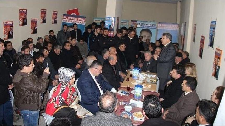 &Ccedil;er&ccedil;i Vatandaşın Sorunlarını Dinledi