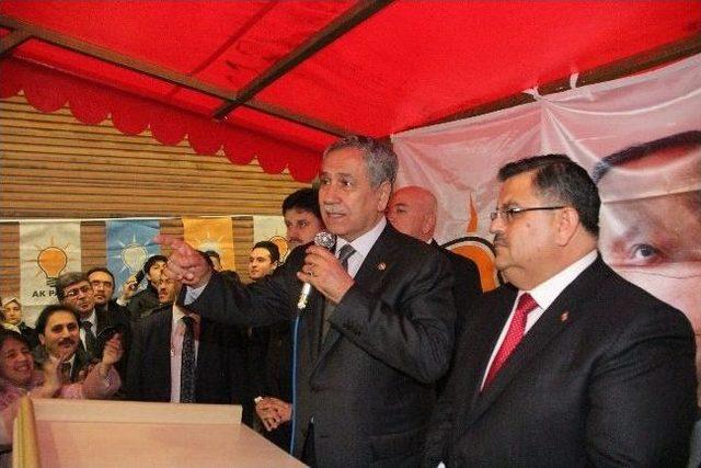 Başbakan Yardımcısı B&uuml;lent Arın&ccedil; Bilecik te 1