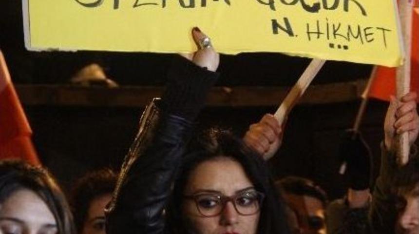 Erzurum&rsquo;da &ldquo;berkin Elvan&rdquo; Eylemi