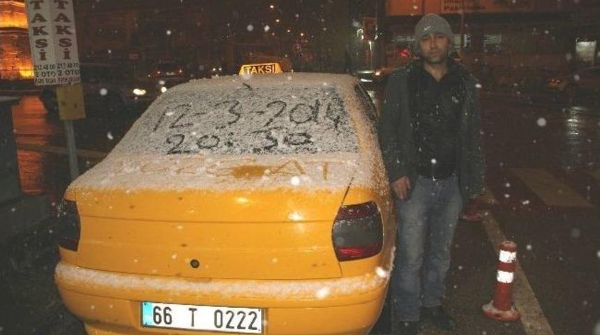 Yozgat&rsquo;ta Kar Yağışı Başladı