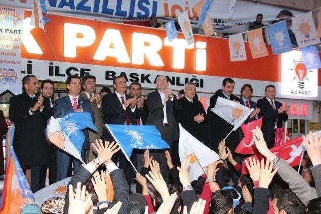 Ak Partili Soylu, Mustafa Savaş Ve Mustafa Acar’a Destek İstedi