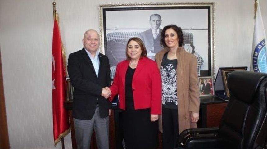 Pekgüzel’den İl Milli Eğitim Mdürü Töre’ye Ziyaret