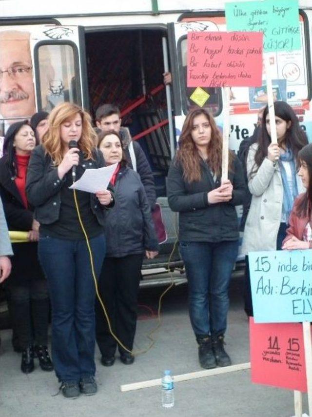 Berkin Elvan ı Oturma Eylemiyle Andılar 1