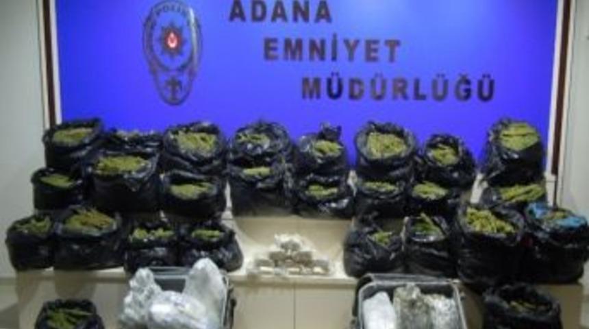 Adana'da Uyuşturucu Operasyonları