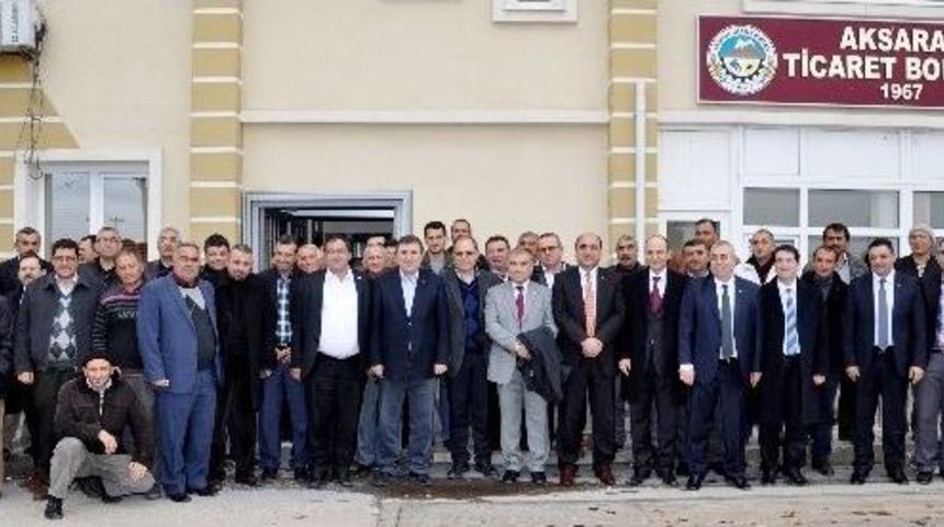 Aksaray'da Ak Parti'den Borsaya Ziyaret