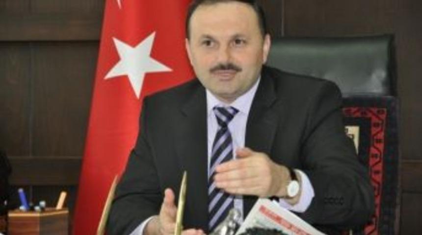 Başkan Ergene Ve İşadamı G&uuml;nal'dan Sotes'e Jest