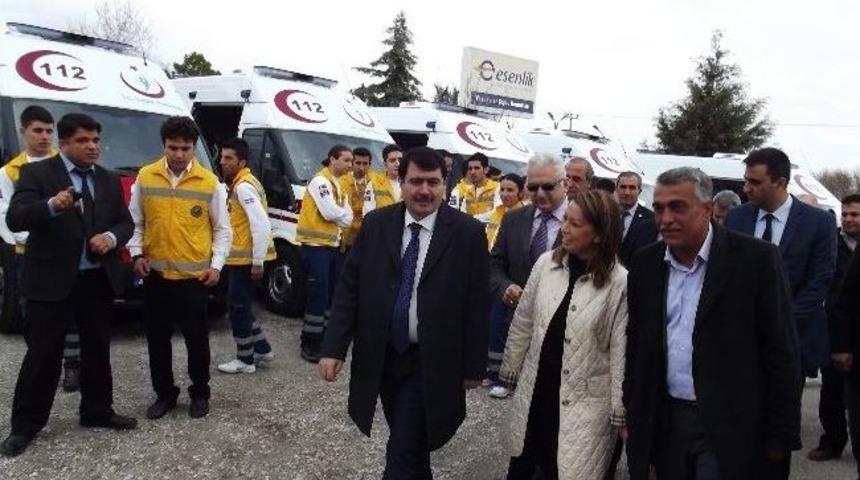 Malatya&rsquo;da 8 Ambulans T&ouml;renle Hizmete Sunuldu