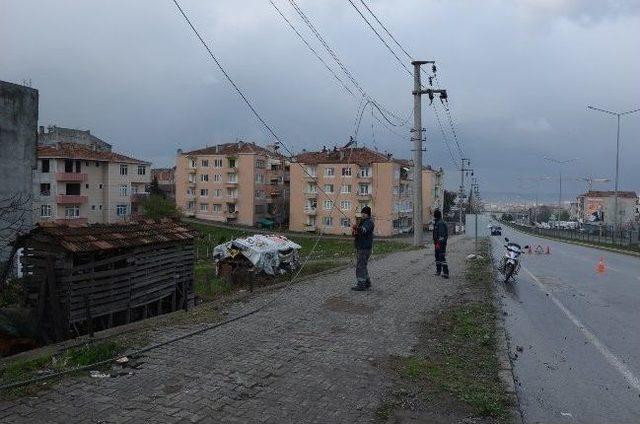 Samsun'da Yolcu Otobüsü Kaza Yaptı: 4 Yaralı