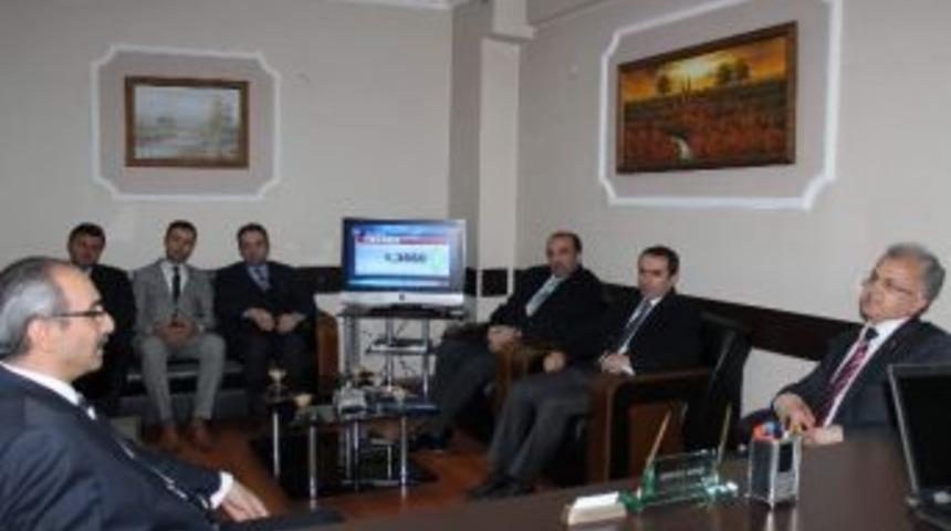 Ak Parti Rize Belediye Başkan Adayı Reşat Kasap&rsquo;tan T&uuml;rkiye Gazetesi Rize Temsilciliği&rsquo;ne Ziyaret