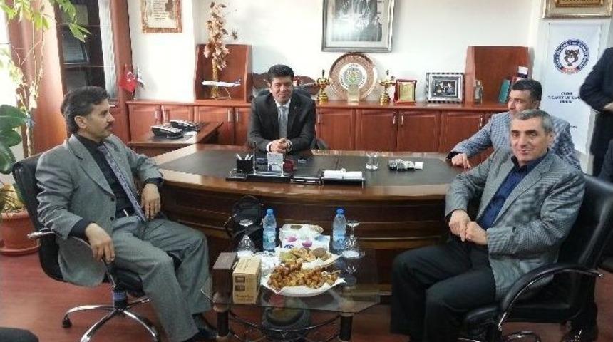 Şırnak Defterdarından Cizre Tso&rsquo;ya Ziyaret