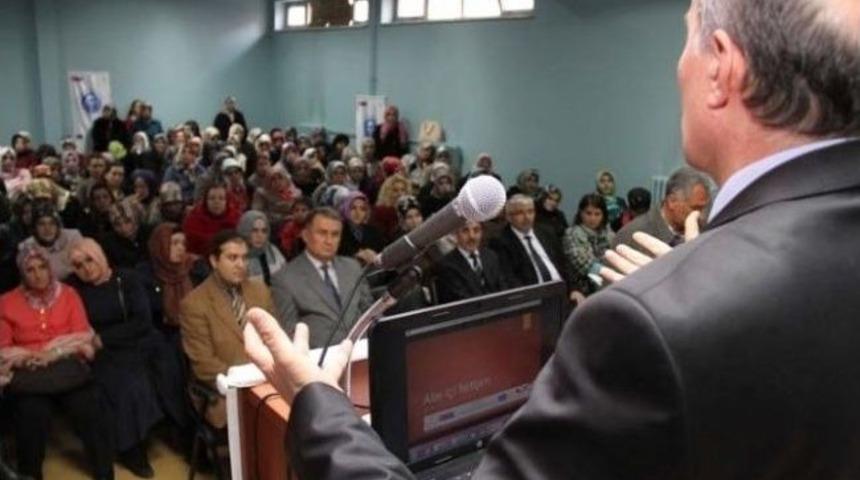 Aile İçi İletişim Ve İnternet Bilinci Semineri Yapıldı