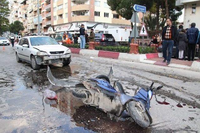 Nazilli’de Trafik Kazası; 1 Ağır Yaralı