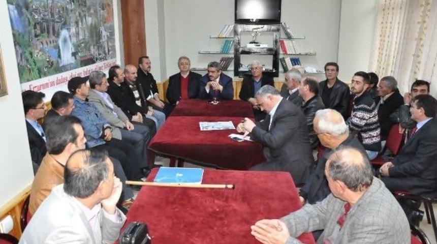 Başkan Alıcık&rsquo;tan Nazilli&rsquo;de Yaşayan Erzurumlulara Ziyaret