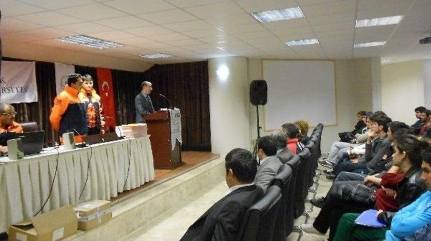 Ak&ouml;ren&rsquo;de Afet Eğitimi