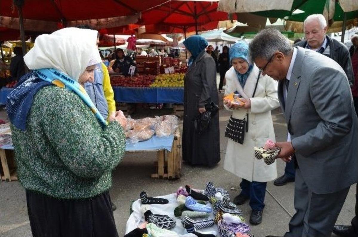 Ak Partili Kaya'dan Bornova'ya Modern Pazaryeri S&ouml;z&uuml;
