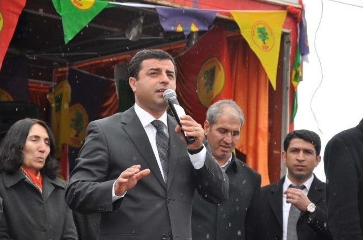 Bdp Genel Başkanı Demirtaş Muş&rsquo;ta