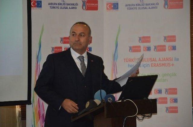 Ab Bakanı Ve Başmüzakereci Mevlüt Çavuşoğlu İzmir'de