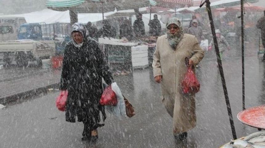 Konya'da Kar Yağışı