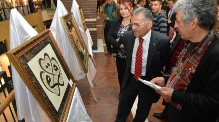 Melikgazi Belediye Başkanı Memduh B&uuml;y&uuml;kkılı&ccedil; Erciyes Sanat Derneği &Uuml;yeleri İle Birlikte