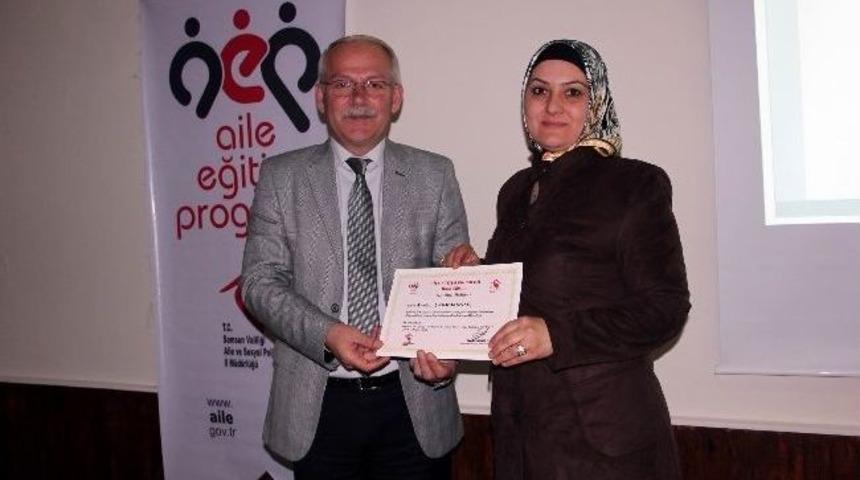 Samsun&rsquo;da 760 Kişiye Aile Eğitimi Verildi
