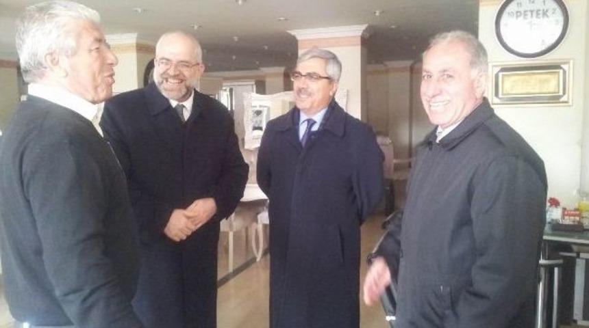 Sp'li Bozan Ve Aslan Esnafla Bir Araya Geldi